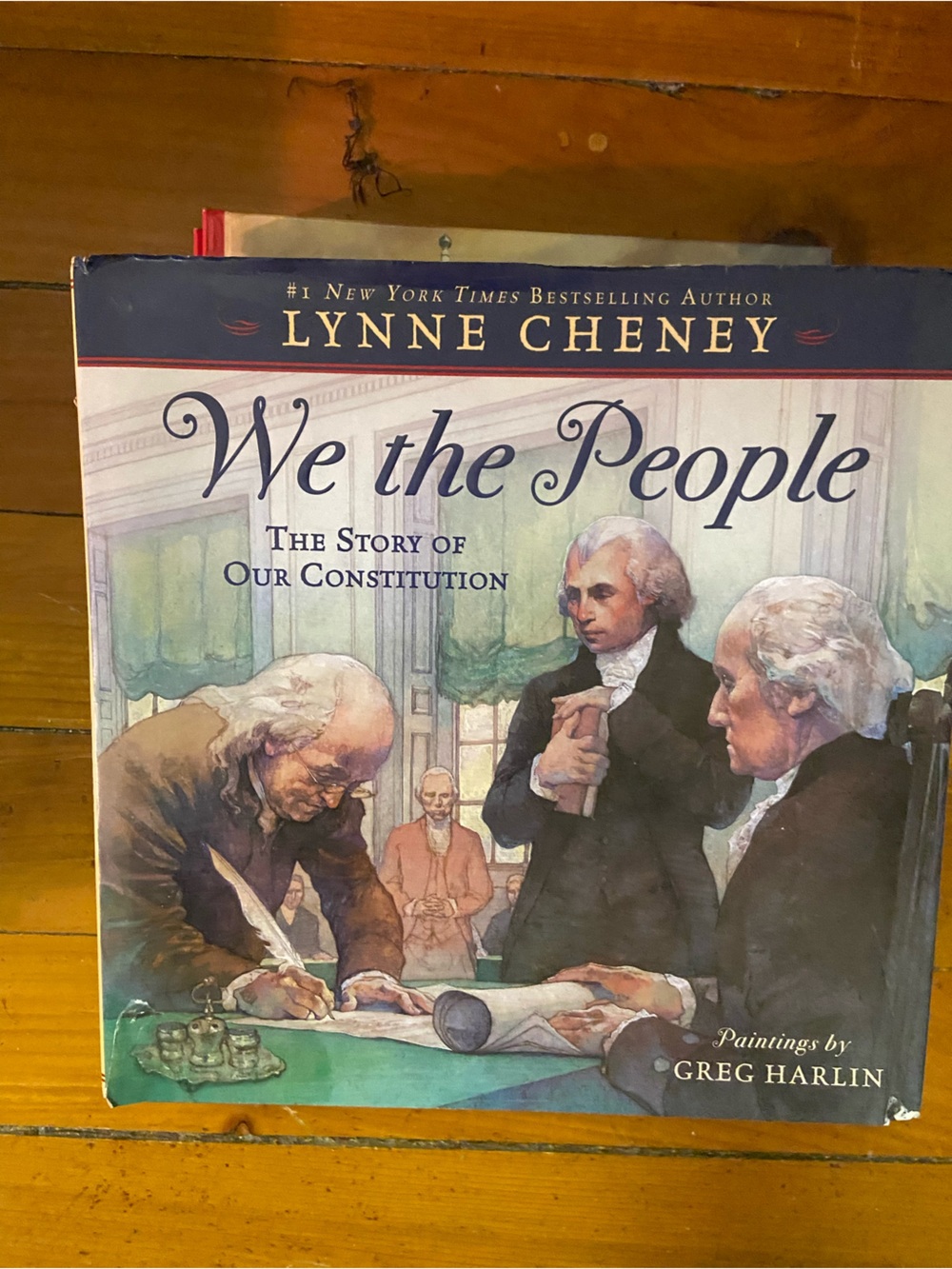 American History Constitution We the People Picture Book Washington Franklin USA